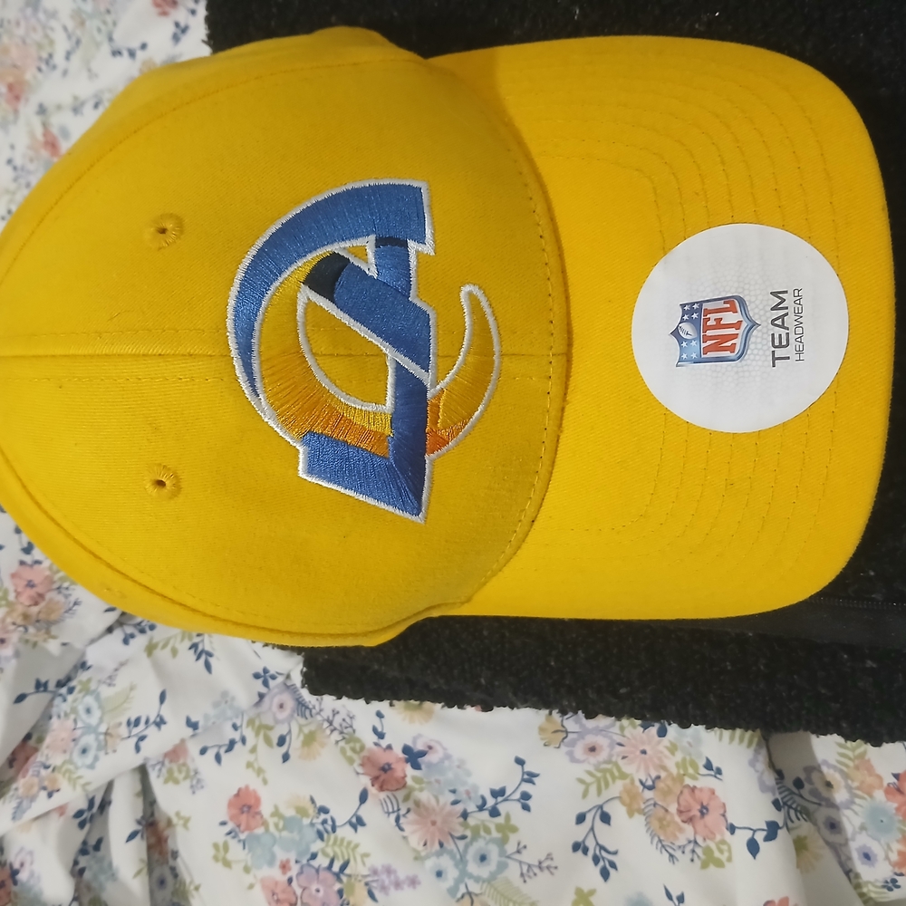 NFL Yellow Cap with Blue Logo